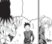 Sōma having a chat with Erina