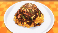 Naporitan Curry Fettuccine (Anime)