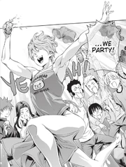 Satoshi's cheerful personality