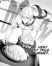 Eishi presents his specialty
