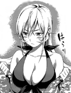 Erina in her swimsuit. (Extra)