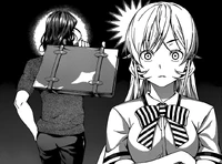 Erina passes by Jōichirō