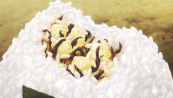 Onigiri | Anime drawings, Anime decor, Japanese food illustration