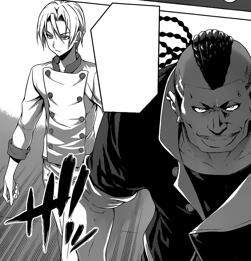 The Aldini Vs. Mimasaka Quarterfinal Shokugeki is a notable Shokugeki betwe...