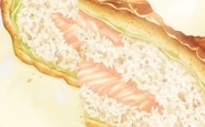 Layers of Salmon Coulibiac