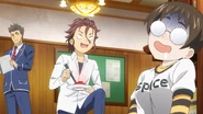 Gin, Joichiro, and Jun during their days at Polar Star Dorm. (Episode 58)