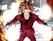 Rentarō displays that he is a heating specialist. (Chapter 156)