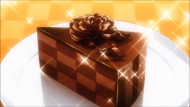 Chocolate Checkerboard Cake