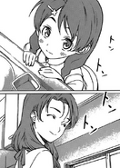 A young Megumi watches her mother cook. (Chapter 23)