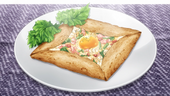 Galette with Egg