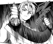 Takumi at the 43rd Annual Tōtsuki Autumn Election. (Chapter 49)