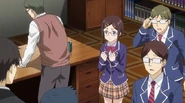 Madoka, when her club gets disbanded (Episode 44).