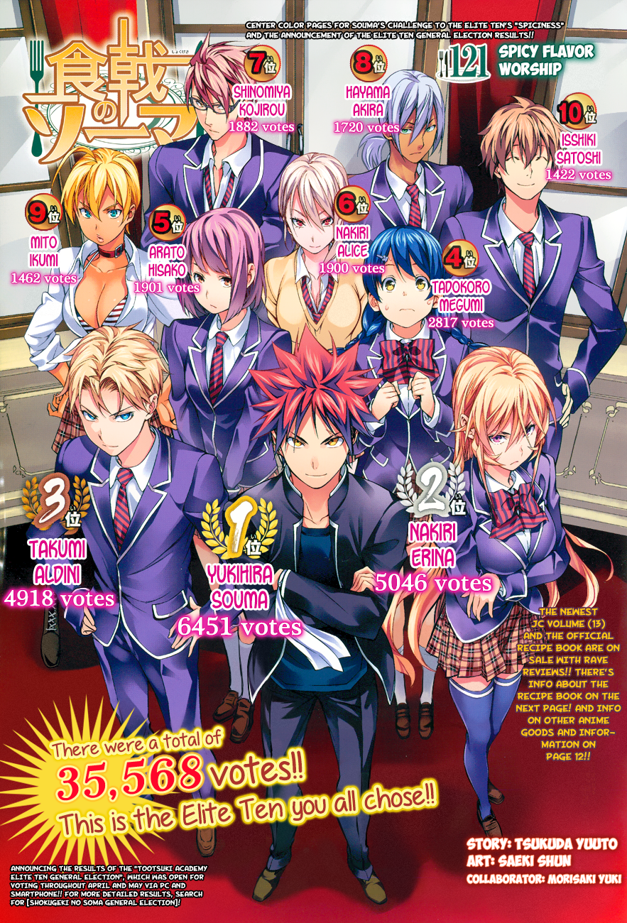 Shokugeki no Souma Watch Order (Food Wars!) - Mind Roaster