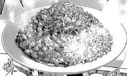 Curry Soy-Natto Rice as depicted in the manga