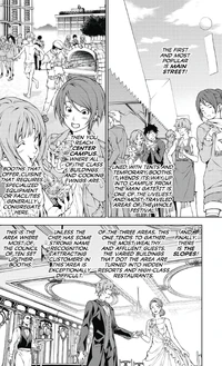 Satoshi explains the different locations.