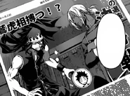 Ryō featured in the newspaper. (Chapter 95)