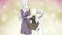 Alice asks her mom to let her adopt Ryō