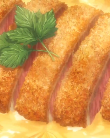 Beef Cutlet Don Shokugeki No Soma Wiki Fandom