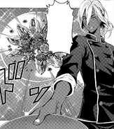 Akira presents his Carpaccio.png (635 KB) Akira presents his dish for the finals. (Chapter 100)