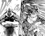 Tosuke overpowering Soma