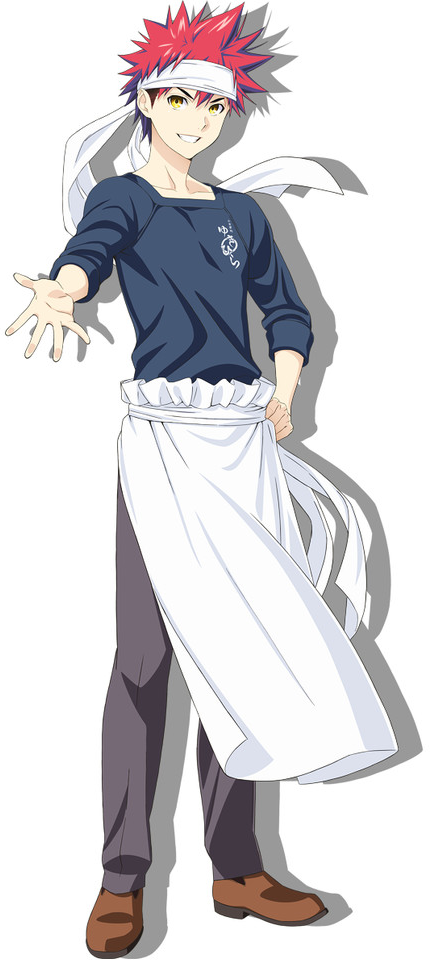 The Uniform of the restaurant Sōma Yukihira in Shokugeki no Soma.