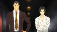 Gin and Hitoshi talking. (Episode 12)