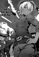 Makito makes a cameo in Ikumi Mito's army. (Chapter 54)