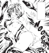 Mayumi gets attacked by Sōma's .