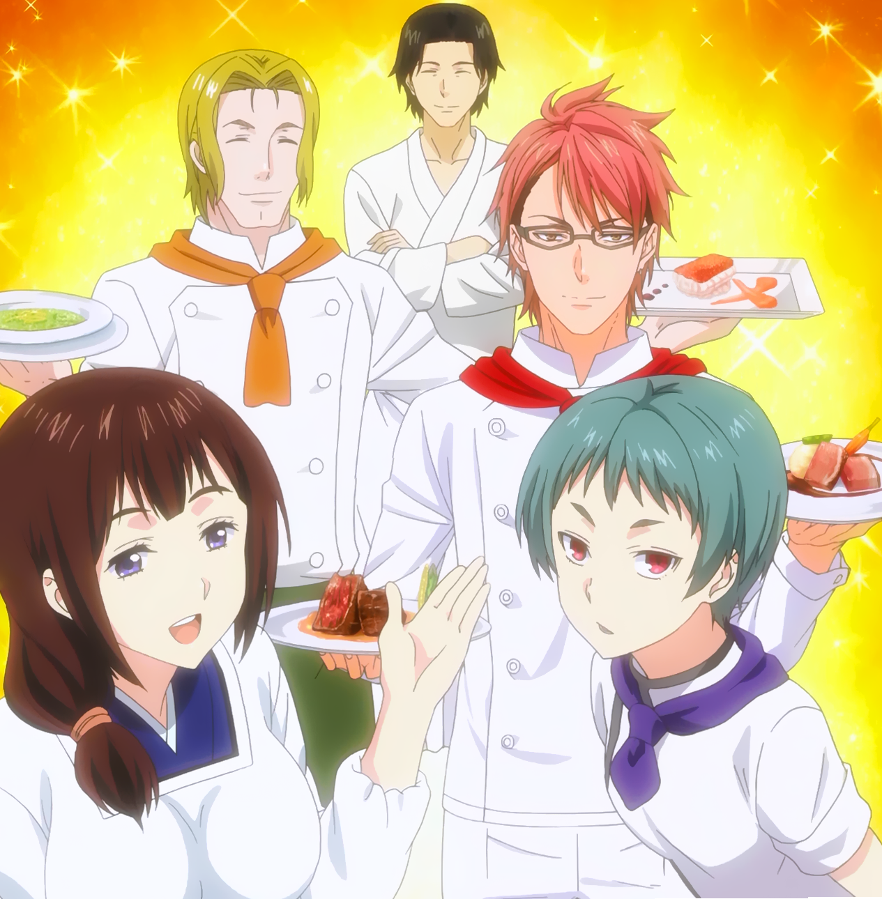 Anime #34: Feasting On FOOD WARS and LAID BACK CAMP