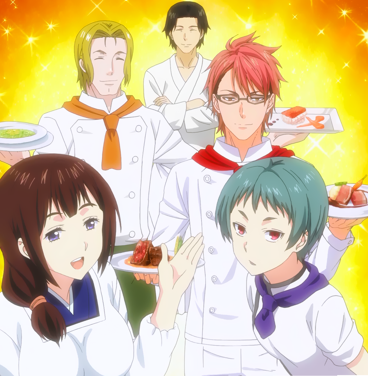 Food Wars! Shokugeki no Soma Characters - MyWaifuList