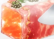 Saumon Confit Flamme cross section