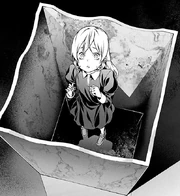 Erina experiencing a nightmare based on her past