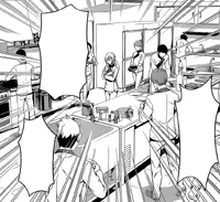 The kitchen interior of Excellent