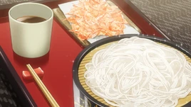 90% Buckwheat Soba with Sakura Shrimp Kakiage