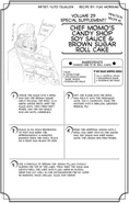 Japanese Roll Cake Castle recipe from the manga