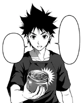 Sōma shows the judges his ingredient