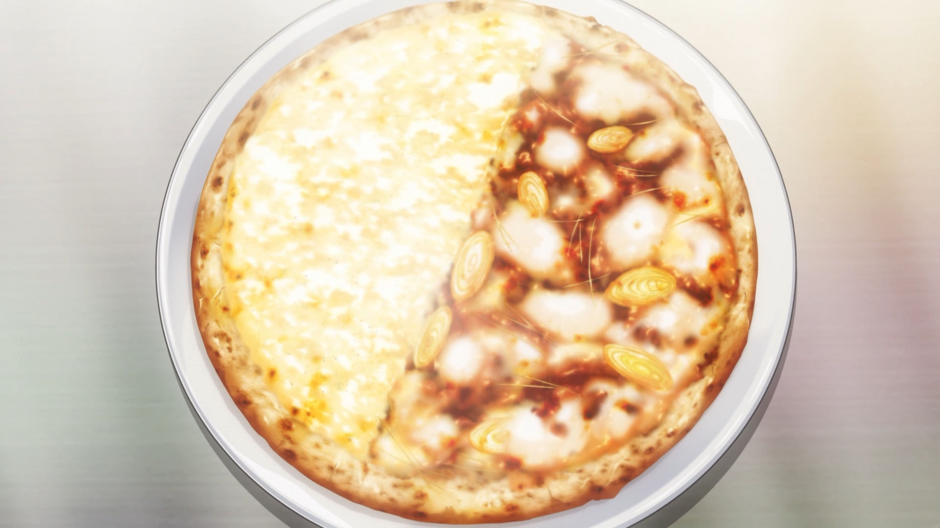 KREA - pizza, 80s, advertisement, anime, explosion!!!!!!!!!!!!!!!