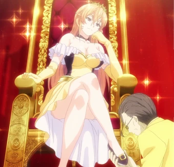 Erina Nakiri Shokugeki No Soma Wiki Fandom How would you feel being a king or queen sitting on your wonderful throne? erina nakiri shokugeki no soma wiki