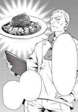 Roland Chapelle orders to cook the Boeuf Bourguignon