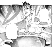 Sōmei served his dish