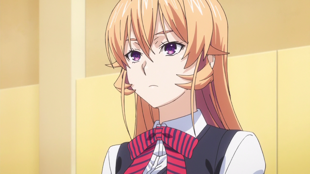 Erina Nakiri from Shokugeki no Souma  Emo anime girl, Anime girl base,  Anime