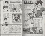 Sōma's page in the Fanbook