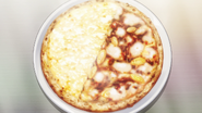 Doppio Mezzaluna Pizza anime