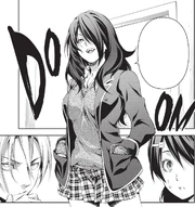 Rindō facing Takumi and Megumi