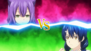 Momo & Megumi face off in the 3rd Bout. (Episode 65)