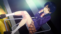 Megumi alone and scared