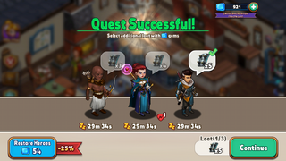 Resource quest result