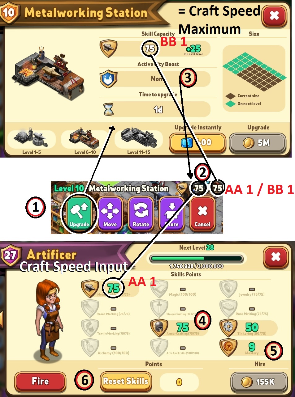 Crafting Guide Shop Heroes Wikia Fandom