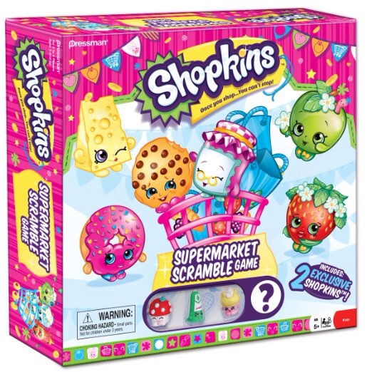 Shopkins supermarket on sale scramble game
