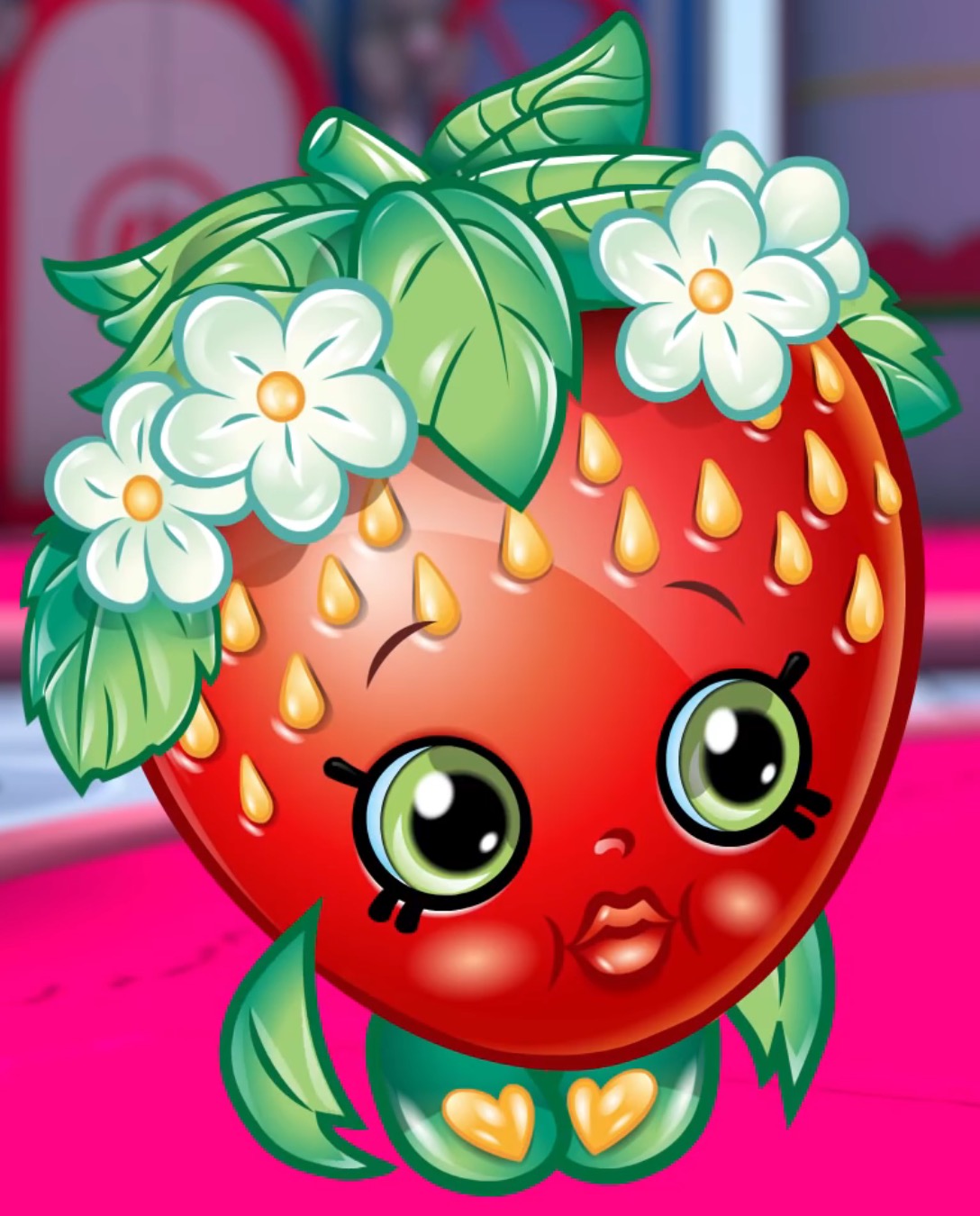 Strawberry Kiss Shopkins Cartoon Wiki Fandom